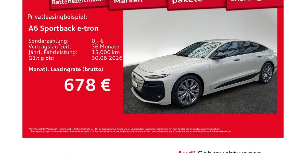 Audi A6 e-tron 18.795 km 67.950 &euro; Hamburg 22529
