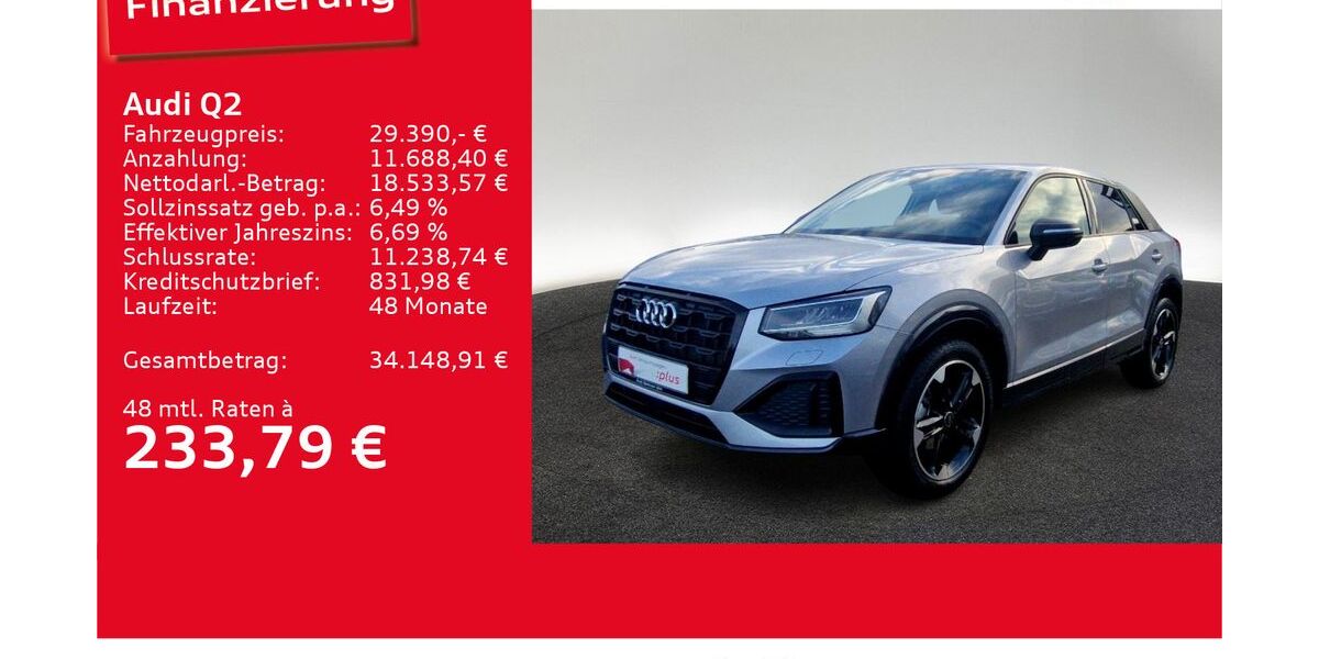Audi Q2 5.020 km 29.390 &euro; Ulm 89073