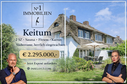 Haus Sylt Keitum - 5 Zimmer, 110 m&sup2;, 2.295.000&euro; | Angebot:26218018