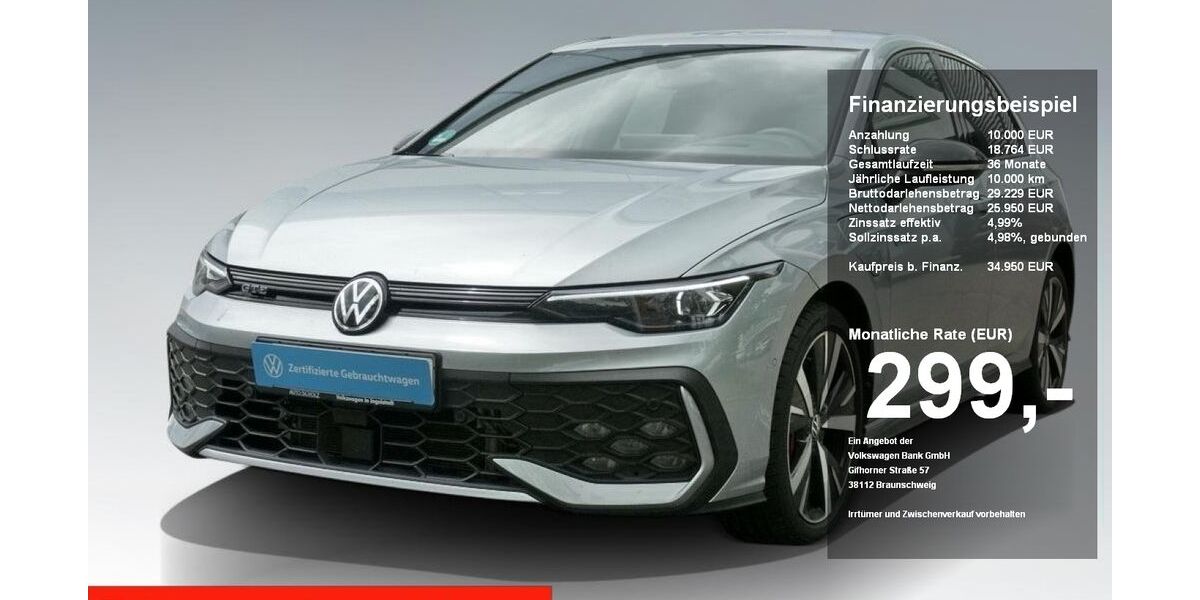 VW Golf 17.250 km 34.750 &euro; Ingolstadt 85053