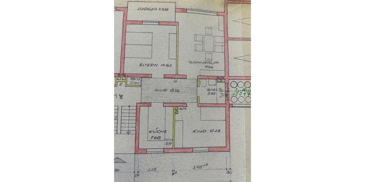 Hochparterre Trier Kürenz - 3 Zimmer, 68 m&sup2;, 269.000&euro; | Angebot:27022558