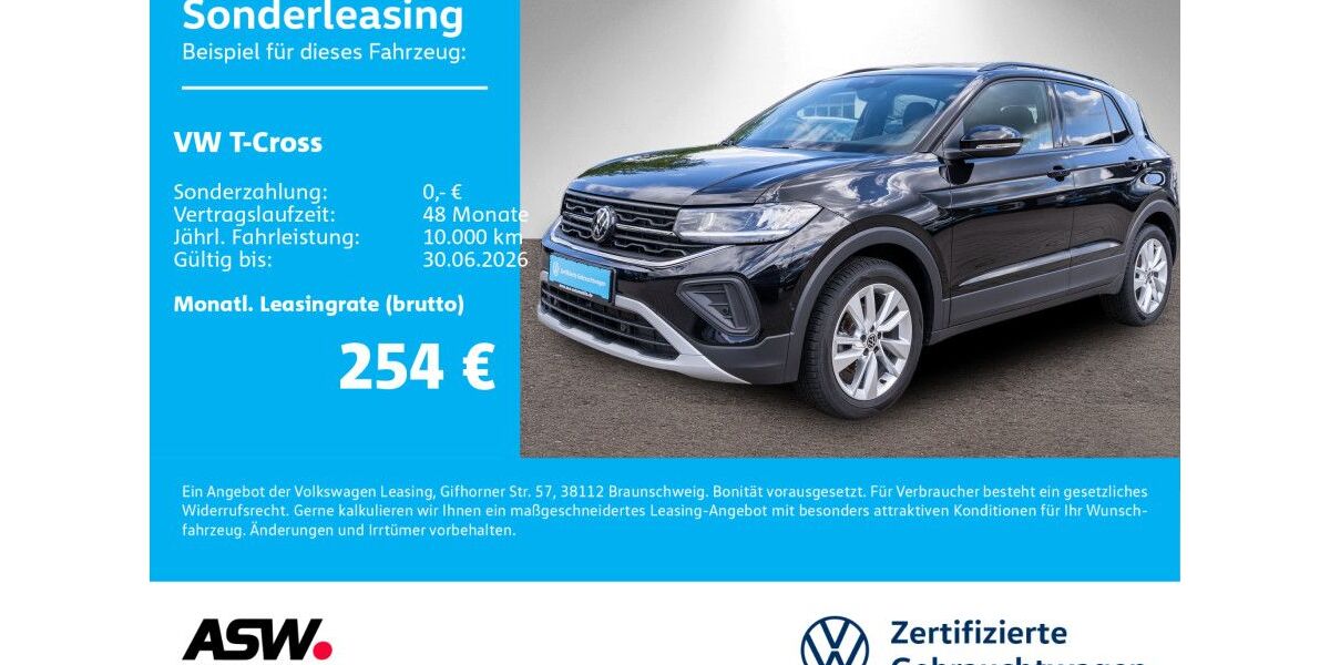 VW T-Cross 23.600 km 24.430 &euro; Bad Rappenau 74906