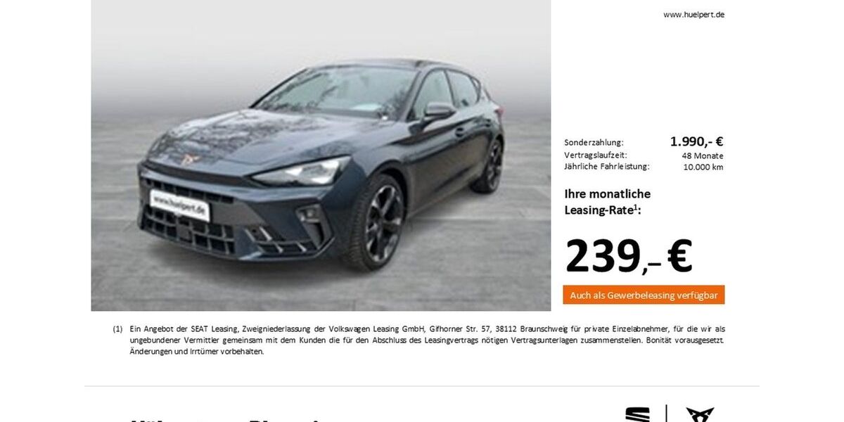 Cupra Leon 7.577 km 31.177 &euro; Dortmund 44269