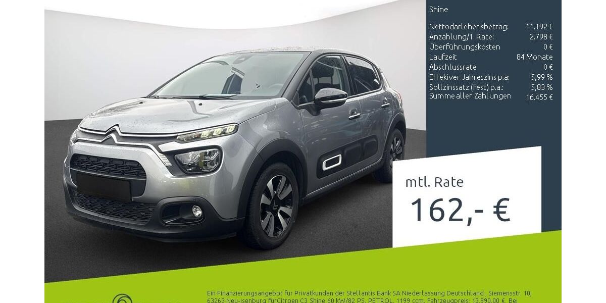 Citroen C3 18.839 km 13.989 &euro; Borken 46325