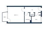 Ruhig gelegen! Gemütliche 1-Zimmer-Erdgeschoßwohnung mit Süd-West-Balkon