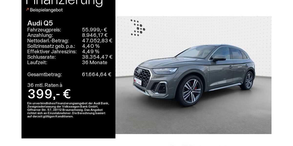 Audi Q5 4.900 km 55.999 &euro; Linsengericht 63589
