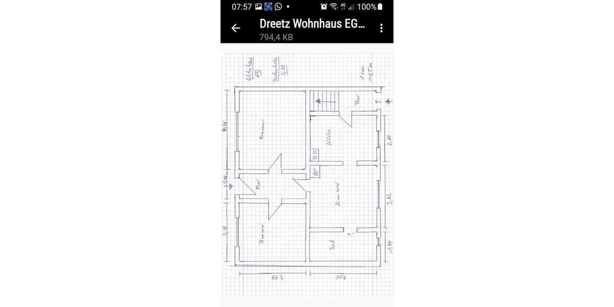 Doppelhaushälfte Neustadt (Dosse) - 4.5 Zimmer, 122 m&sup2;, 100.000&euro; | Angebot:26412274