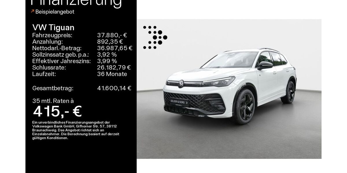 VW Tiguan 5.800 km 37.880 &euro; Ebern 96106