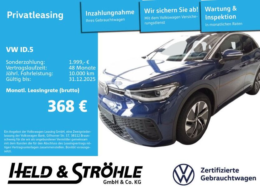 VW ID.5 11.730 km 40.160 € Neu-Ulm 89231