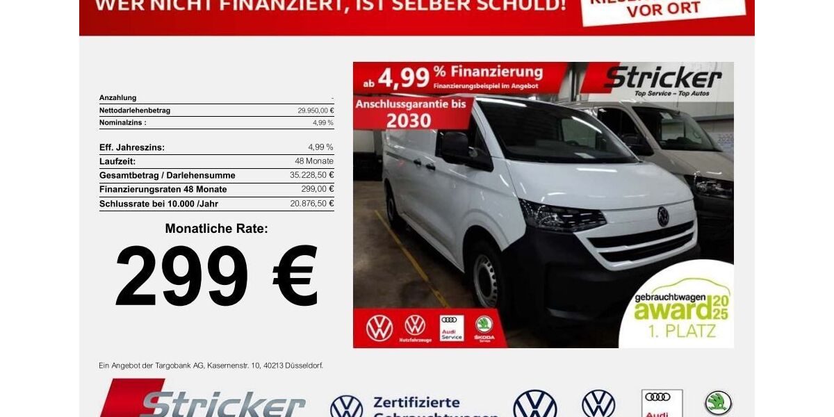 VW T7 Transporter 35.694 km 29.949 &euro; Horn-Bad Meinberg 32805