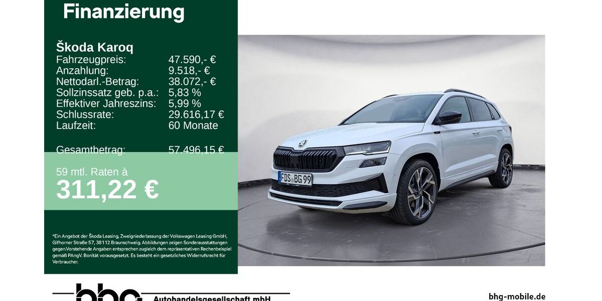 Skoda Karoq 3.050 km 47.590 &euro; Freudenstadt 72250