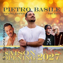Saison Opening 2027 - Pietro Basile, Daniel Lopes 05.06.2027 Waldbühne Rügen