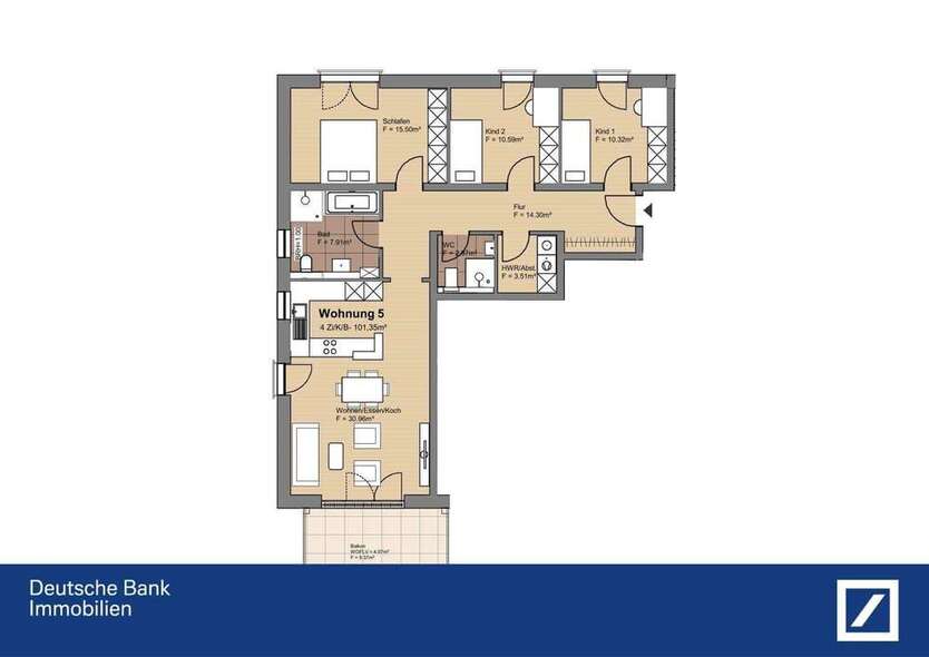 Wohnung zum Kaufen in Gensingen 445.000 € 101.4 m²