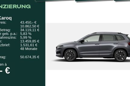 Skoda Karoq 6.001 km 41.750 &euro; Neu-Ulm 89231