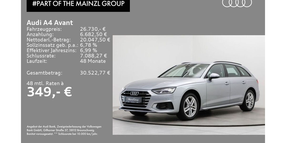 Audi A4 109.954 km 26.730 &euro; Bad Reichenhall 83435
