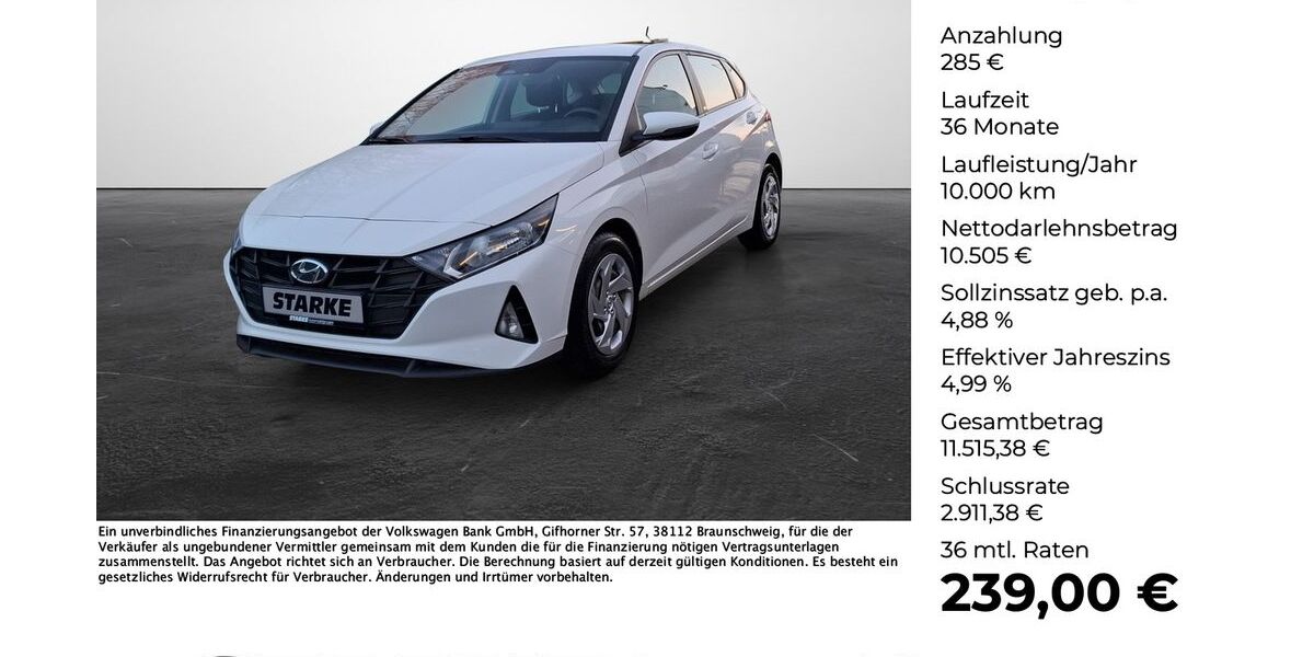 Hyundai i20 106.594 km 10.790 &euro; Osnabrück 49084