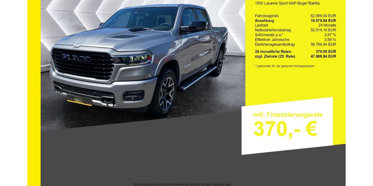 Dodge RAM 7.836 km 62.999 &euro; Berlin-Französisch Buchholz 13127