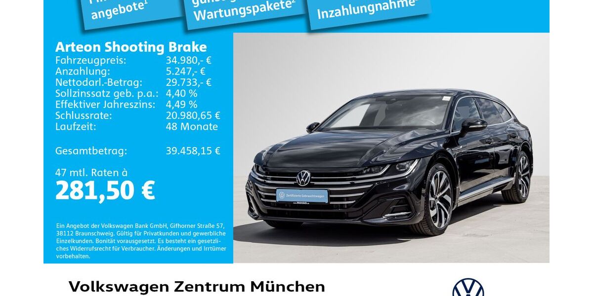 VW Arteon 44.867 km 34.741 &euro; München 80687