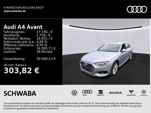 Audi A4 46.000 km 27.590 &euro; Gersthofen 86368