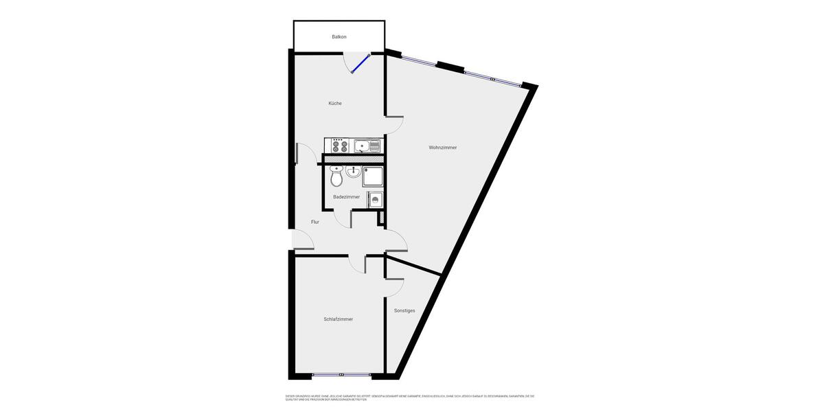 Etagenwohnung Leipzig West - 2 Zimmer, 72 m&sup2;, 616&euro; | Angebot:26365880