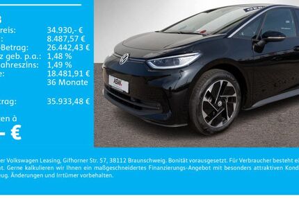 VW ID.3 15.700 km 34.930 € Sinsheim 74889