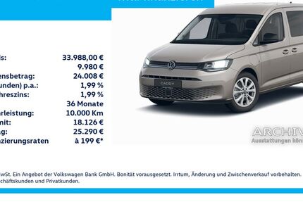 VW Caddy 19.200 km 33.988 &euro; Leverkusen 51379