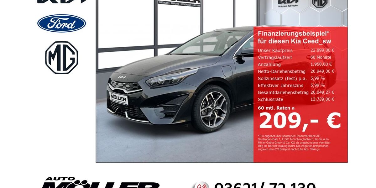 Kia ceed Sportswagon 59.977 km 22.899 &euro; Gotha 99867