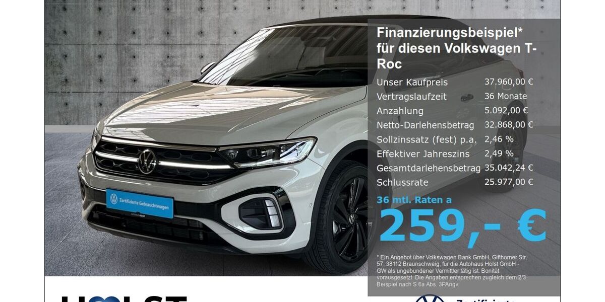 VW T-Roc 12.734 km 37.960 &euro; Scheeßel 27383