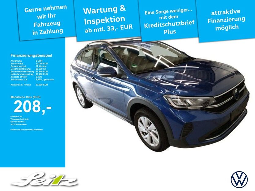 VW Taigo 4.860 km 20.990 € Wangen im Allgäu 88239