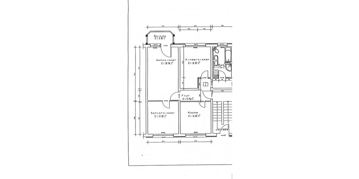 Etagenwohnung Borna - 3 Zimmer, 75 m&sup2;, 60.000&euro; | Angebot:26291944