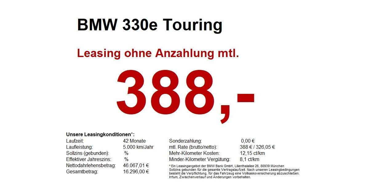 BMW 330 17.300 km 45.840 &euro; Neusitz/Rothenburg 91616