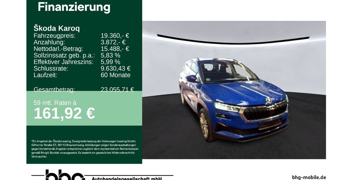 Skoda Karoq 71.679 km 19.360 &euro; Freudenstadt 72250