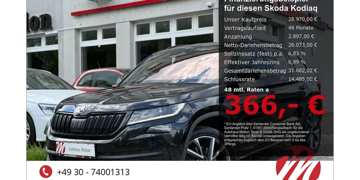 Skoda Kodiaq 85.332 km 28.970 &euro; Berlin 12305