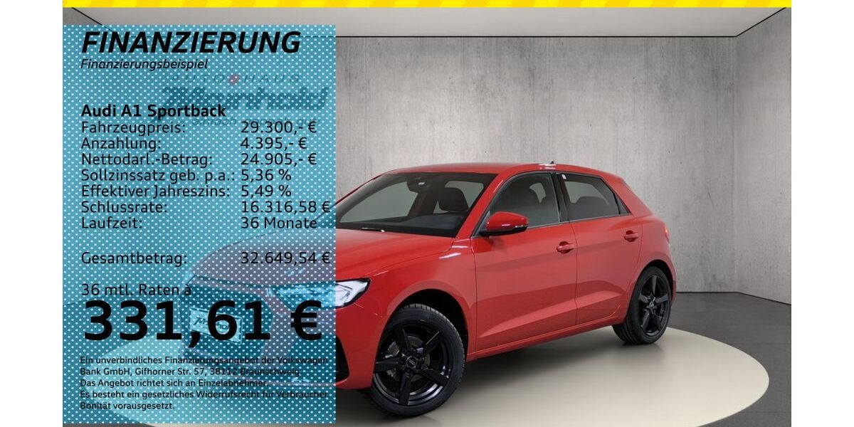 Audi A1 5.000 km 27.690 &euro; Auerbach/Rebesgrün 08209