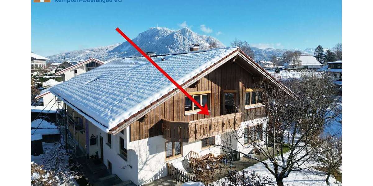 Etagenwohnung Blaichach - 2 Zimmer, 69 m&sup2;, 245.000&euro; | Angebot:24904495