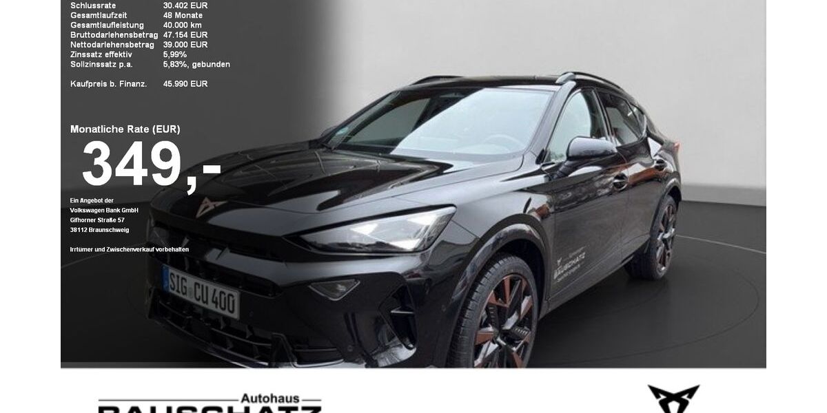 Cupra Formentor 5.000 km 50.940 &euro; Sigmaringen 72488