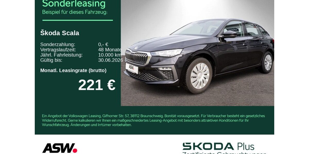 Skoda Scala 24.500 km 21.790 &euro; Heilbronn 74076