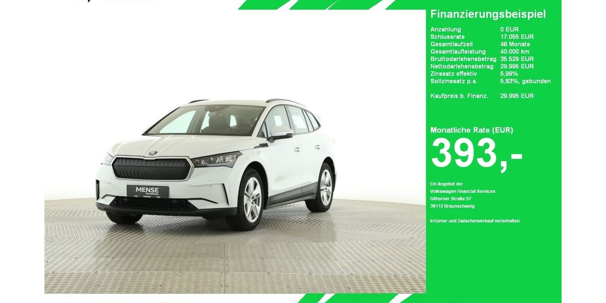 Skoda Enyaq 10.498 km 29.995 &euro; Oelde (Stromberg) 59302