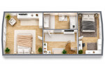 Exklusiver Erstbezug einer hochwertig kernsanierten Maisonettewohnung mit Privatteich & Terrasse - Maisonettenwohnung Münster / Albachten Albachten | Angebot:26621542