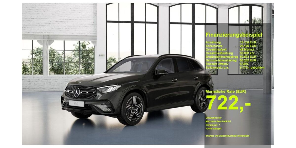 Mercedes-Benz GLC 300 40.000 km 66.990 &euro; Lüneburg 21337