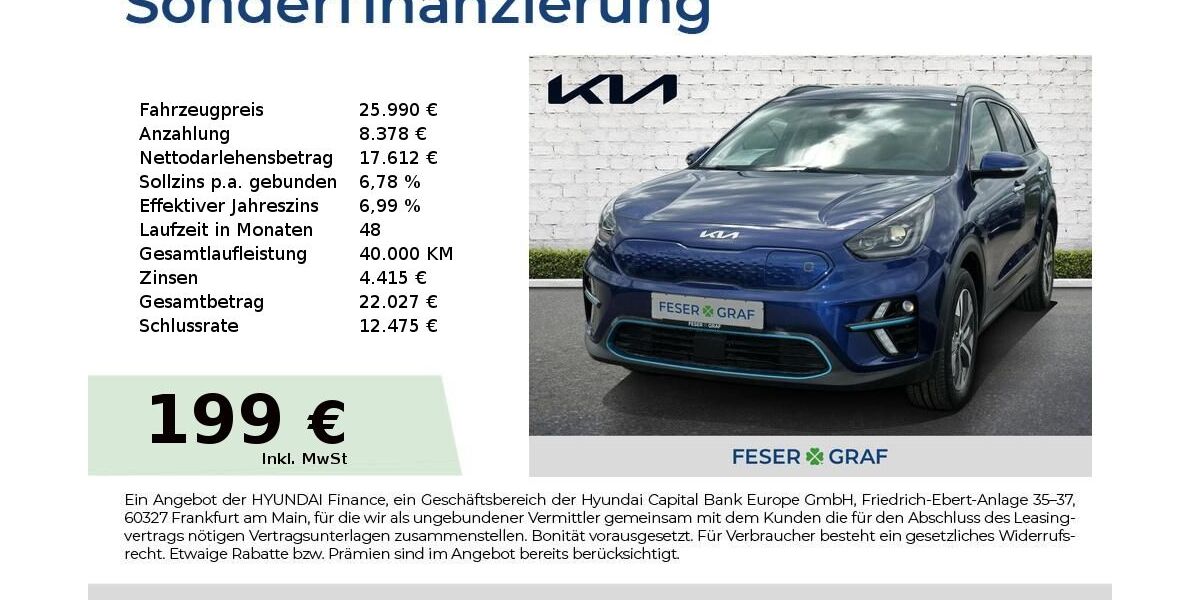 Kia Niro 36.236 km 25.990 &euro; Roth 91154