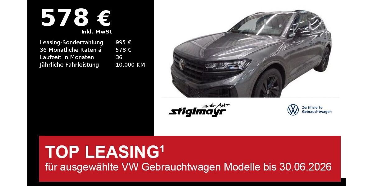 VW Touareg 9.560 km 68.790 &euro; Pfaffenhofen/Ilm 85276