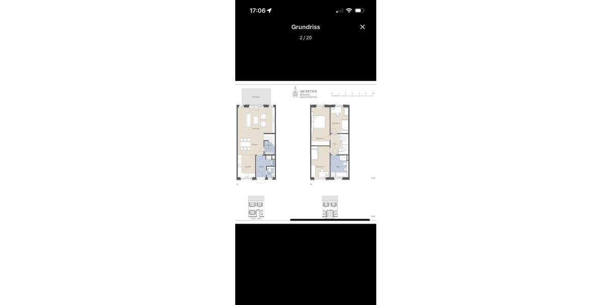 Reihenhaus Beelitz - 6 Zimmer, 105 m&sup2;, 1.850&euro; | Angebot:26356880