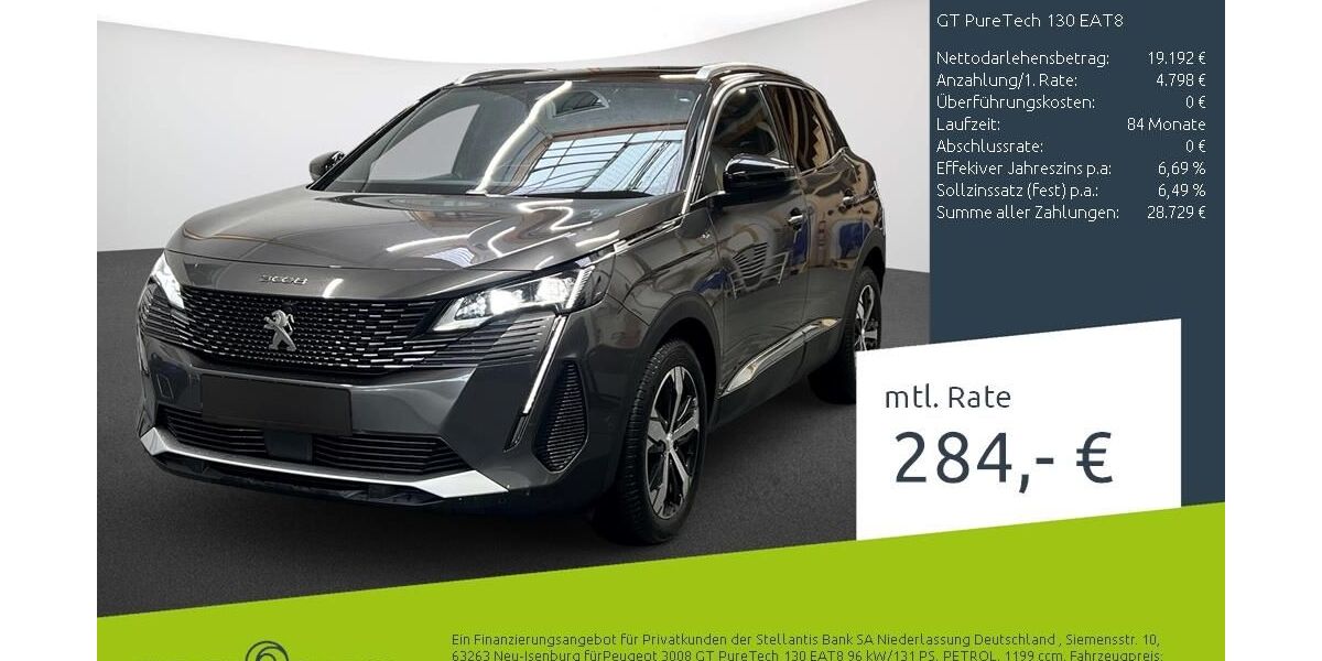 Peugeot 3008 25.464 km 23.990 &euro; Dülmen 48249