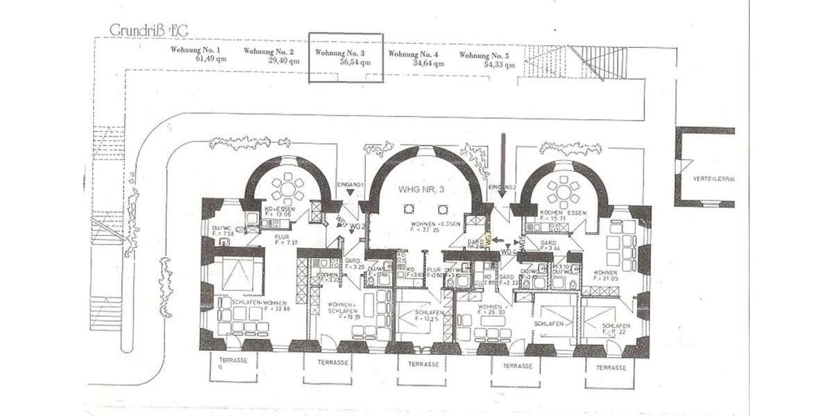 Erdgeschoßwohnung Beilngries - 2 Zimmer, 57 m&sup2;, 215.000&euro; | Angebot:26962084