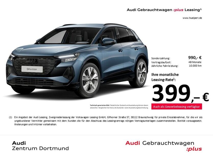 Audi Q4 e-tron 6.859 km 45.615 € Dortmund 44143