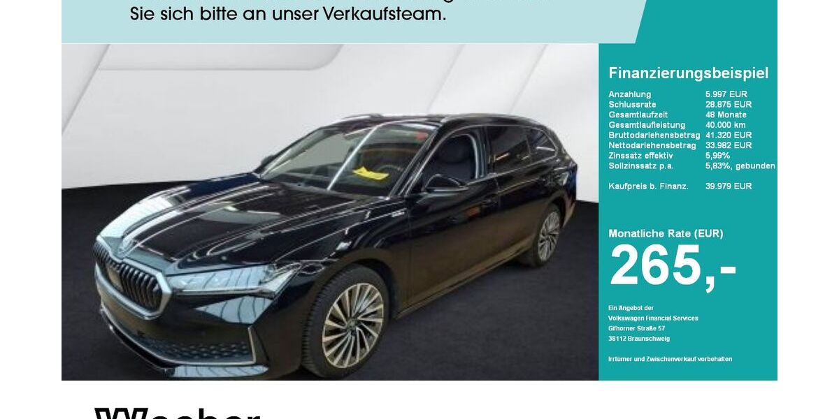 Skoda Superb 16.193 km 39.978 &euro; Calw 75365