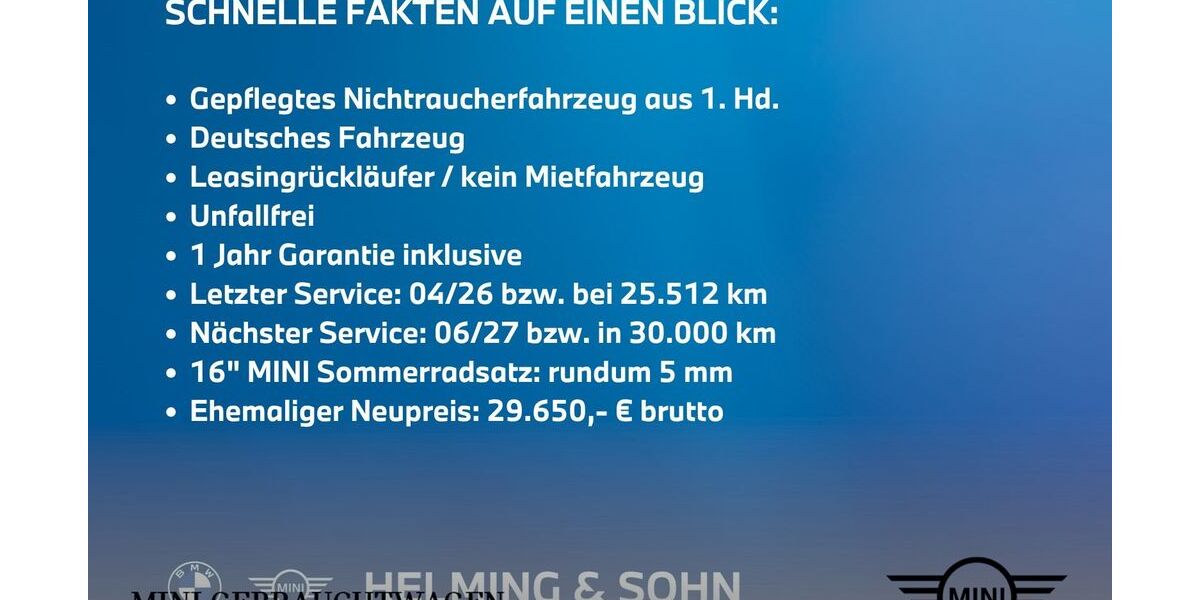 Mini One Cabrio 25.512 km 22.111 &euro; Wietmarschen 49835