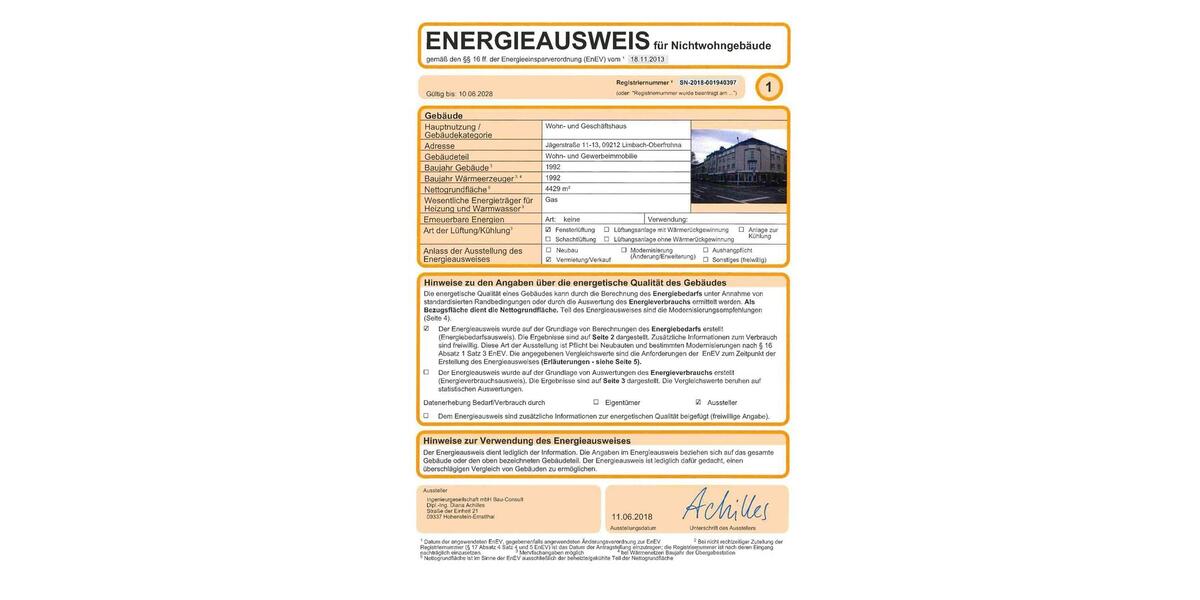 Gewerbeobjekt Limbach-Oberfrohna Oberfrohna - 790&euro; | Angebot:23725205