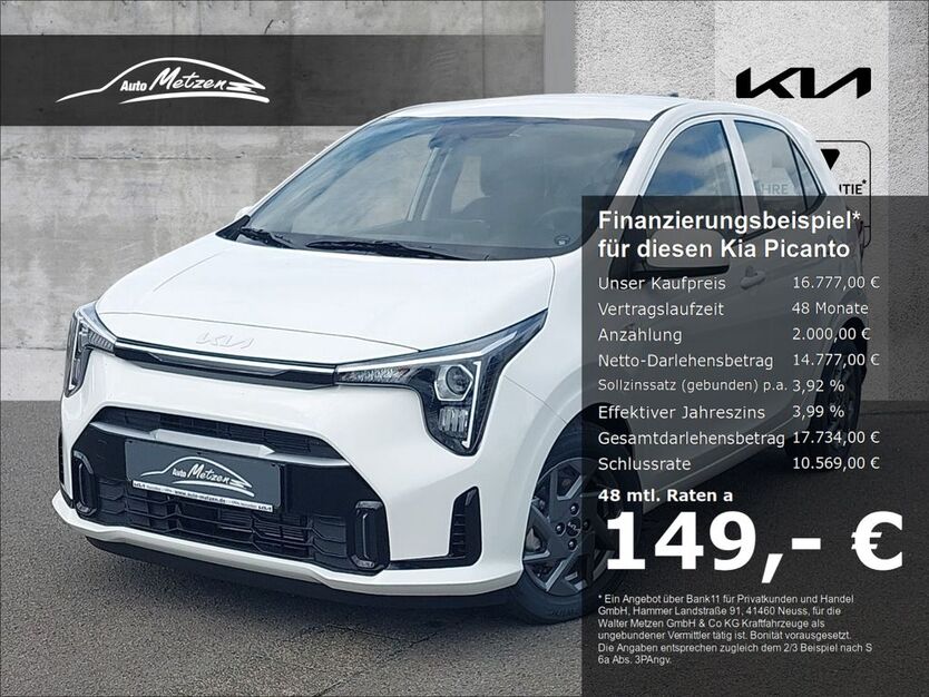 Kia Picanto 2.500 km 16.777 € Monzelfeld 54472